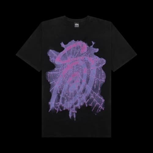 Stussy Web Pigment Dyed Tee 'Black'