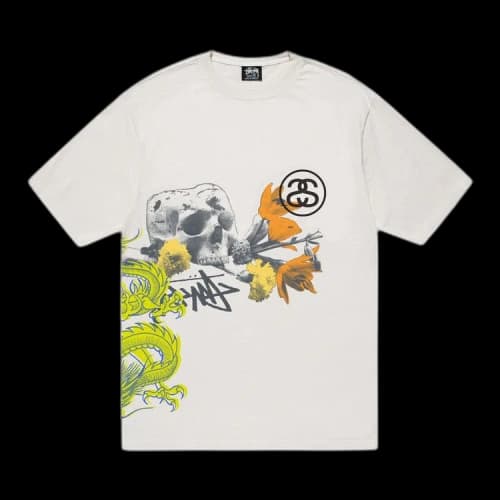 Stussy Strike Pigment Dyed Tee 'Natural'