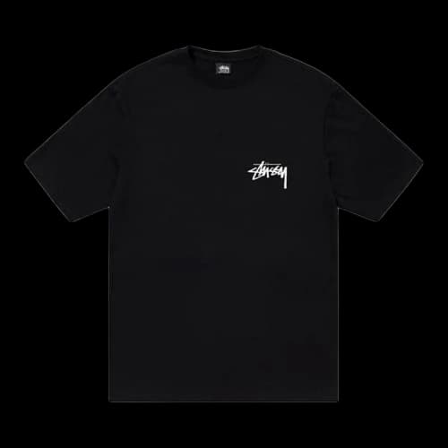 Stussy Burning Stock Tee 'Black'