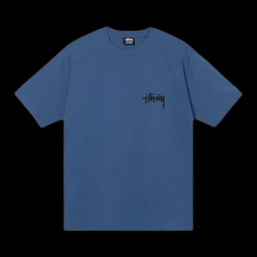 Stussy Burning Stock Tee 'Midnight'
