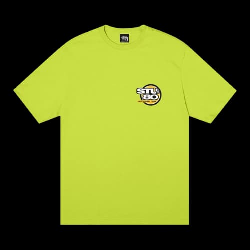 Stussy Hot 80 Tee 'Keylime'