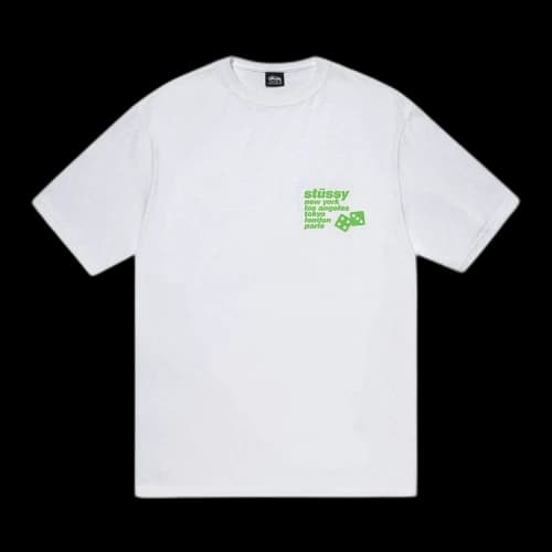 Stussy Silhouette Tee 'White'