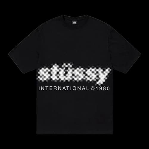Stussy Blur Tee 'Black'