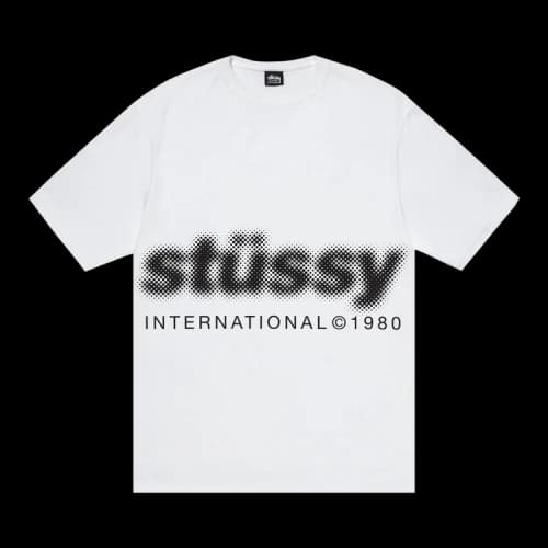 Stussy Blur Tee 'White'
