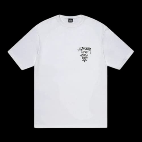 Stussy Tribe Stack Tee 'White'