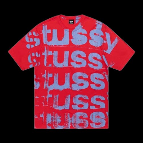 Stussy Stamp Tee 'Red'