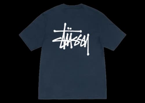 Stussy Basic Stussy T-shirt Navy