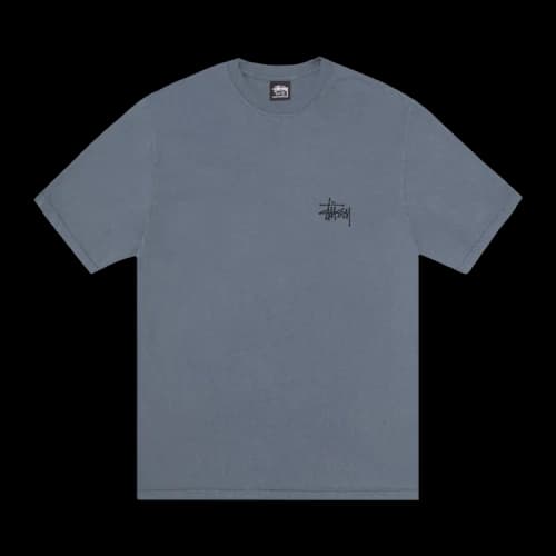Stussy Basic Tee Pigment Dyed 'Navy'