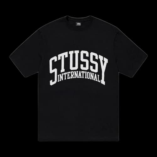 Stussy International Tee Pigment Dyed 'Black'