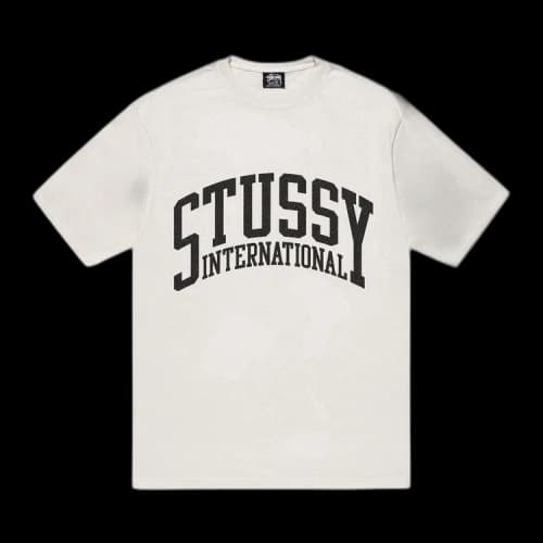 Stussy International Tee Pigment Dyed 'Natural'