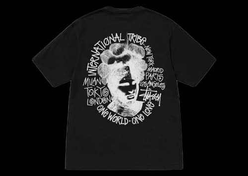 Stussy Camelot Pigment Dyed T-shirt Black