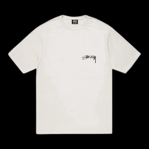 Stussy Arachnid Pigment Dyed Tee 'Natural'