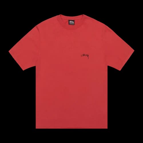 Stussy Smooth Stock Tee 'Guava'