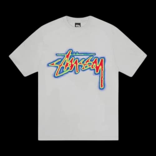 Stussy Thermal Stock Tee 'Fog'