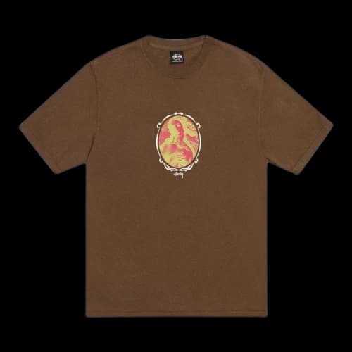 Stussy Venus Oval Pigment Dyed Tee Brown