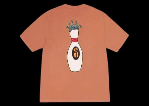 Stussy Kingpin Dyed Tee Rust