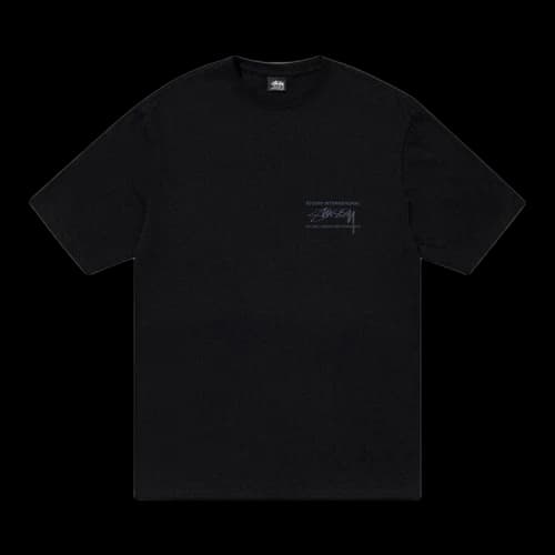 Stussy Smooth International Tee 'Black'