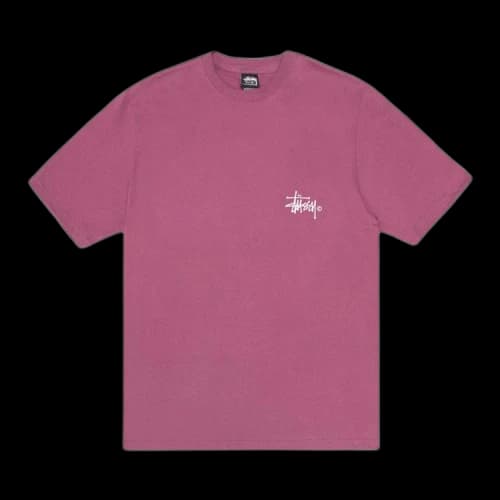 Stussy Grassfed Tee 'Berry'