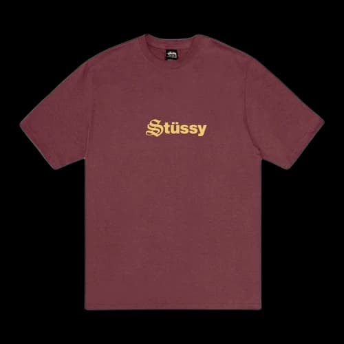 Stussy Reformed Tee 'Oxblood'