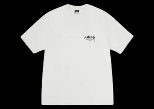 Stussy Beat Sounds Pigment Dyed Tee Natural