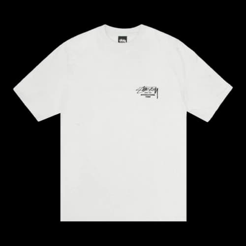 Stussy Beat Sounds Pigment Dyed Tee 'White'