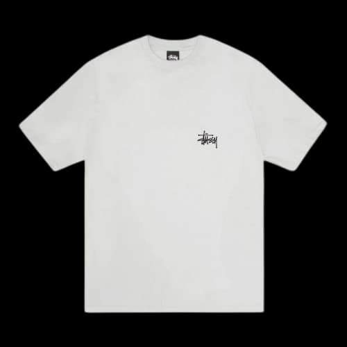 Stussy Sunset Tee 'Fog'