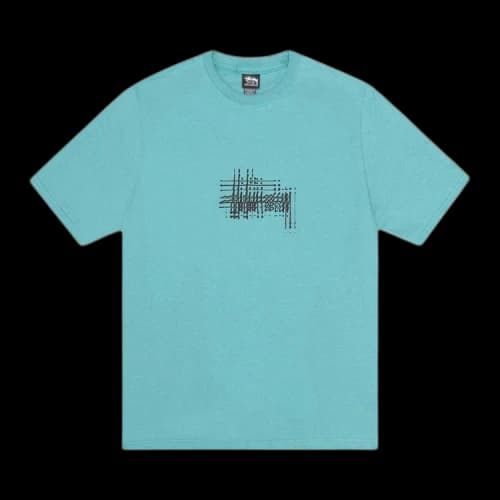 Stussy Refracted Tee 'Ocean'