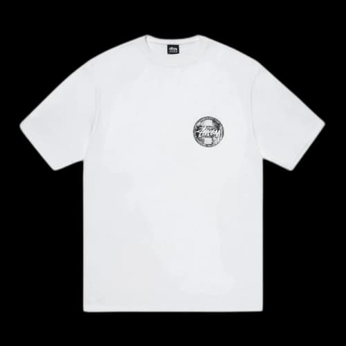 Stussy Dot Stamp Tee 'White'