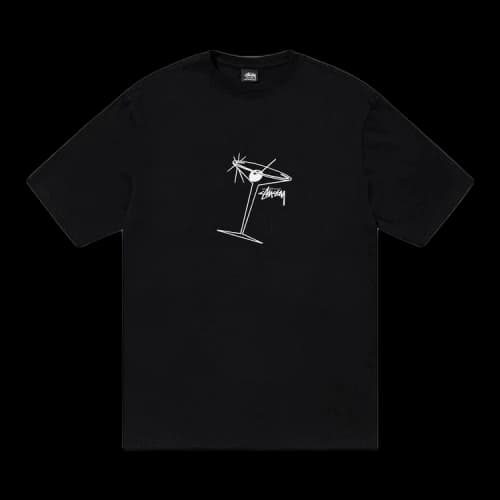 Stussy Martini Tee 'Black'