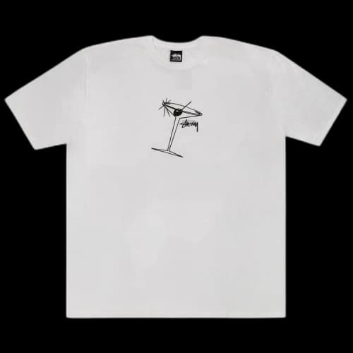 Stussy Martini Tee 'White'
