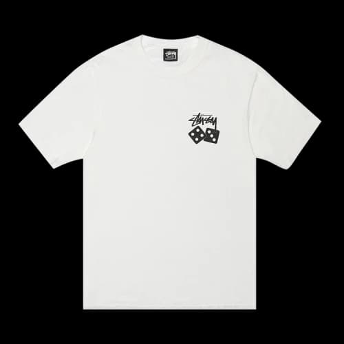 Stussy Dice Tee Pigment Dyed 'Natural'