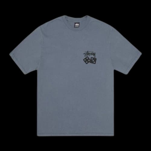 Stussy Dice Tee Pigment Dyed 'Navy'