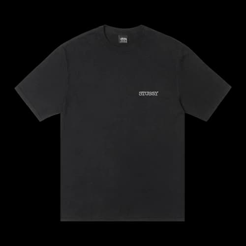 Stussy Jumbo Tee Pigment Dyed 'Black'
