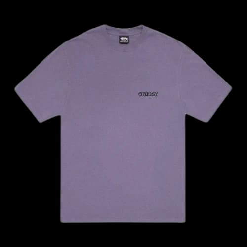 Stussy Jumbo Tee Pigment Dyed 'Grape'