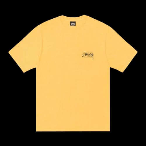Stussy Modern Age Tee Pigment Dyed 'Yellow'