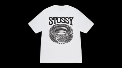 Stussy Tough Tread Tee White