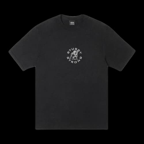 Stussy Strong Mac Tee Pigment Dyed 'Black'