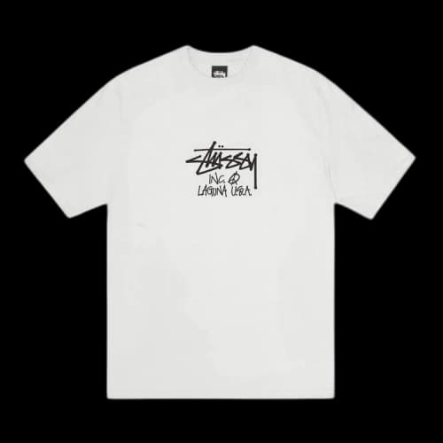 Stussy Laguna USA Tee Pigment Dyed 'Natural'