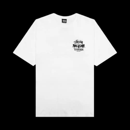 Stussy Tough Gear International Tee White