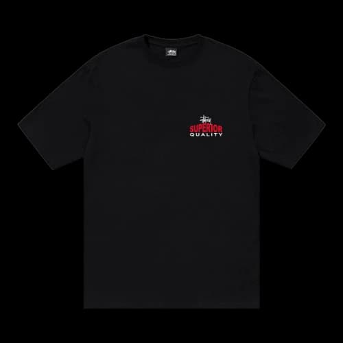 Stussy Superior Quality Tee Black