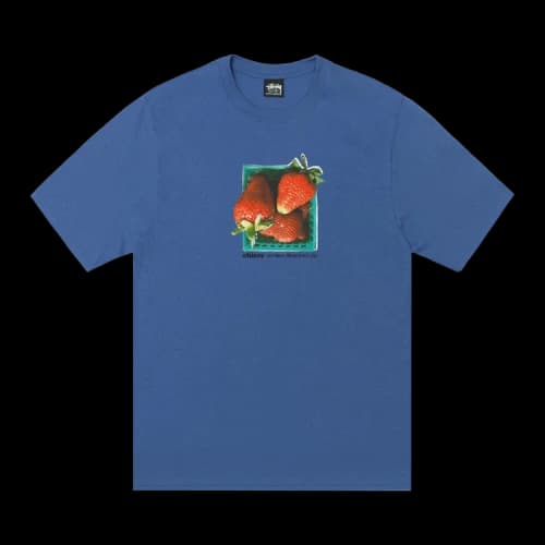 Stussy Berries Tee 'Blue'