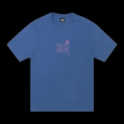 Stussy In Bloom Tee 'Blue'