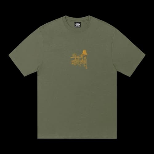 Stussy In Bloom Tee 'Olive'