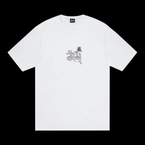 Stussy In Bloom Tee 'White'