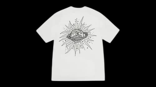 Stussy Look Beyond Pigment Dyed Tee Natural