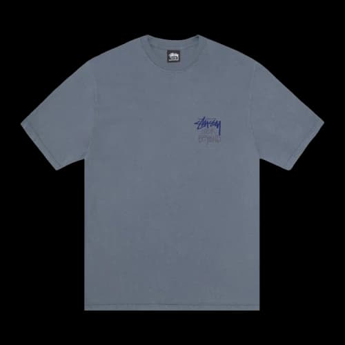 Stussy Look Beyond Pigment Dyed Tee Navy
