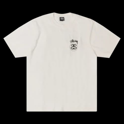 Stussy Stock Link Tee Pigment Dyed 'Natural'