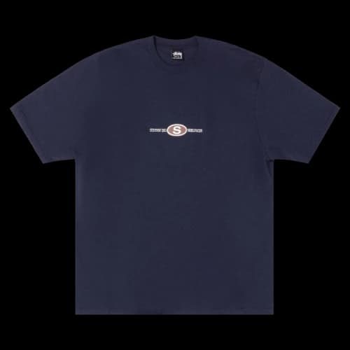 Stussy Worldwide Dot Tee Navy