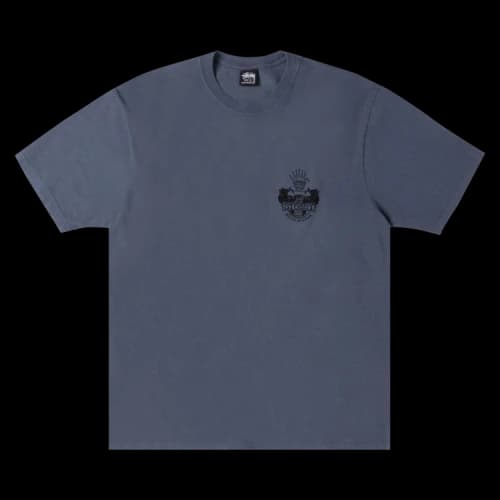 Stussy Built To Last Pigment Dyed Tee Navy