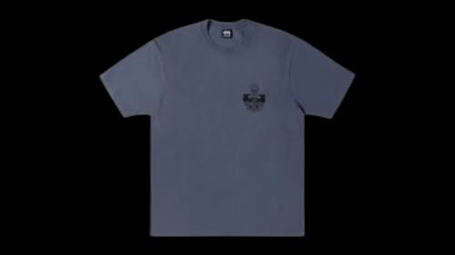 Stussy Built To Last Pig Dyed Tee Navy